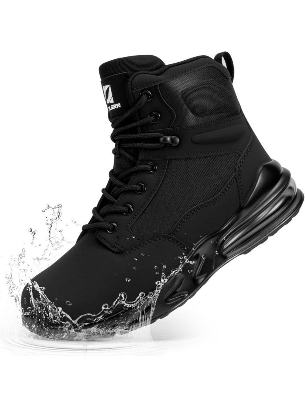 Lightweight Waterproof Hiking Boots, Non-Slip Trekking Shoes with Side Zipper